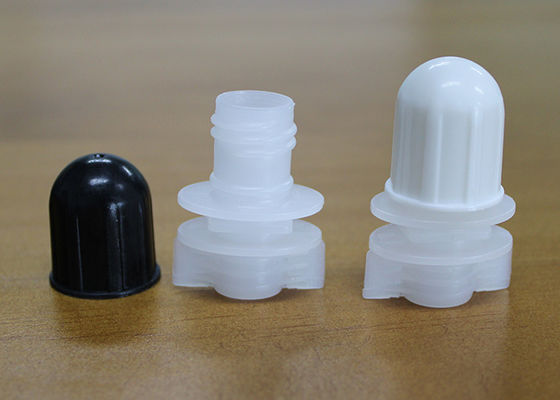 O plástico dos PP derrama o diâmetro da parte superior 12mm dos tampões do bico para a forma inferior quadrada do Oval do saco